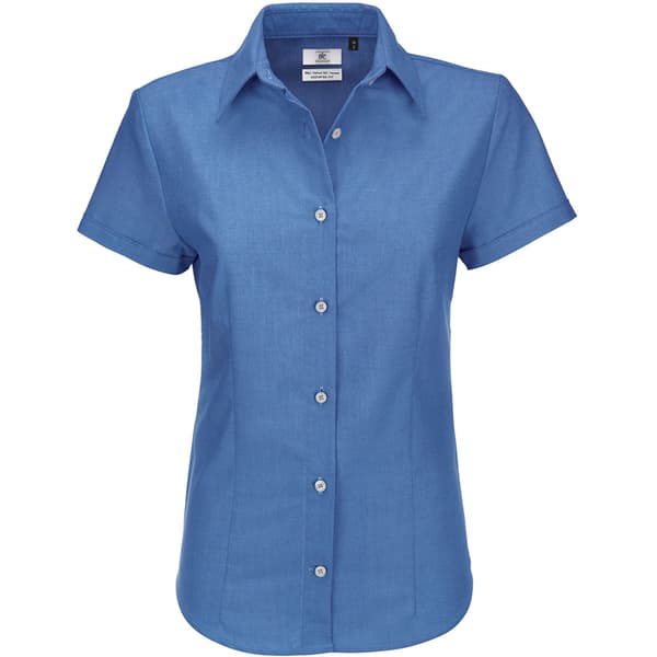 B&C Ladies Oxford Short Sleeve Shirt / Ladies Shirts
