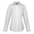 Miniatyrbillede 1 af 3: Premier Dame/Dame Supreme Heavy Poplin langærmet arbejdsskjorte med lange ærmer