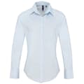 Miniatyrbilde 1 av 3: Premier Womens/Ladies Supreme Heavy Poplin Long Sleeve Work Shirt