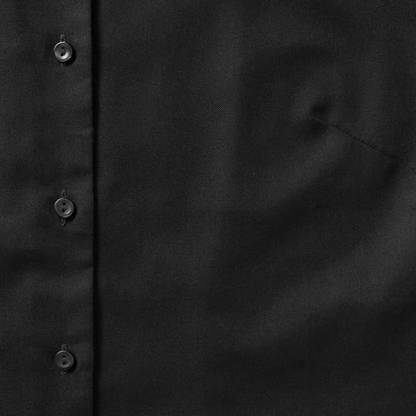 Russell Collection Ladies/Womens kortärmad Oxford-skjorta med lätt skötsel
