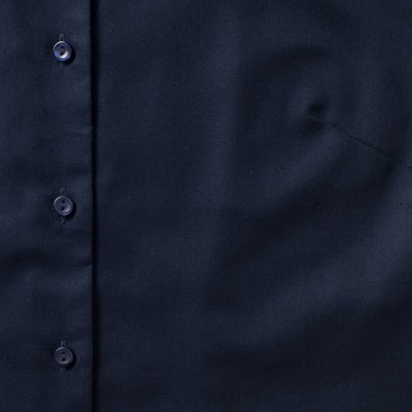 Russell Collection Ladies/Womens Short Sleeve Easy Care Oxford Shirt