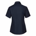 Miniatyrbilde 2 av 5: Russell Collection Ladies/Womens Short Sleeve Easy Care Oxford Shirt