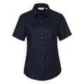 Miniatyrbilde 1 av 5: Russell Collection Ladies/Womens Short Sleeve Easy Care Oxford Shirt
