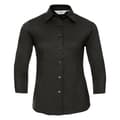 Miniatyrbilde 1 av 4: Russell Collection Ladies/Womens 3/4 Sleeve Easy Care Fitted Shirt