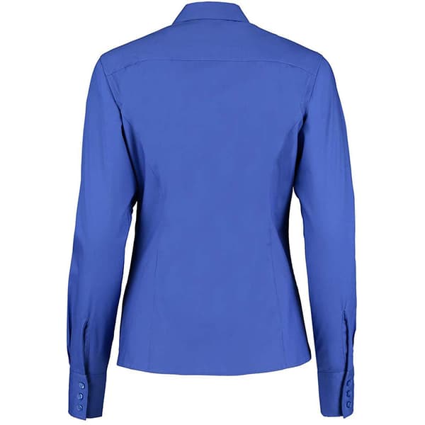 Kustom Kit Ladies Corporate langærmet Oxford-skjorte med lange ærmer