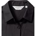 Miniatyrbilde 4 av 5: Russell Collection Ladies/Womens Short Sleeve Poly-Cotton Easy Care Poplin Shirt