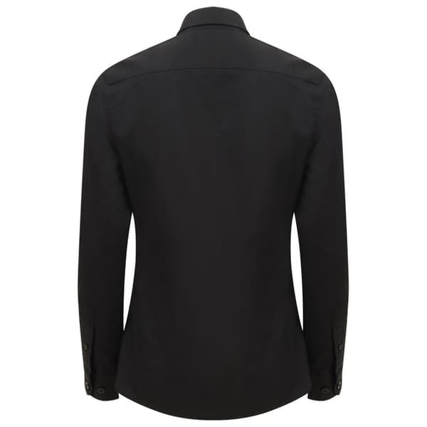 Henbury Modern långärmad Oxford-skjorta för kvinnor/damer