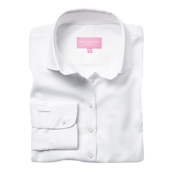 Brook Taverner Womens/Ladies Aspen Long Sleeve Oxford Shirt