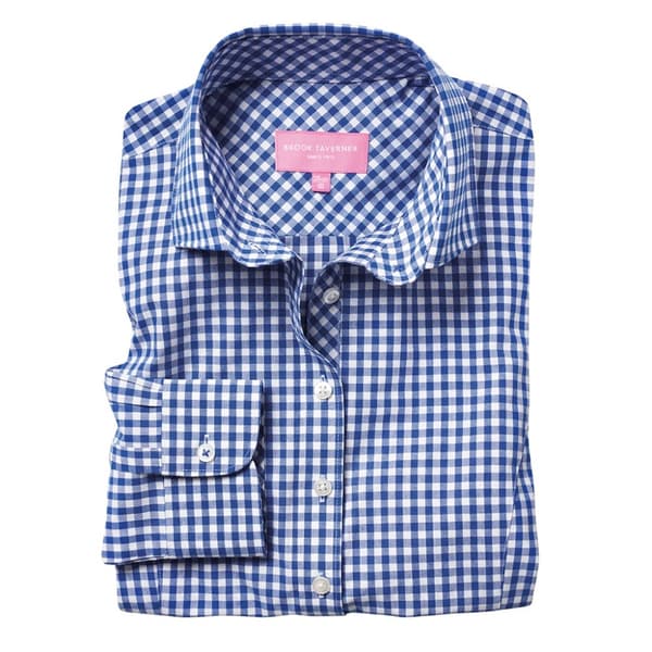 Brook Taverner Womens/Ladies Kansas Gingham Long Sleeve Shirt