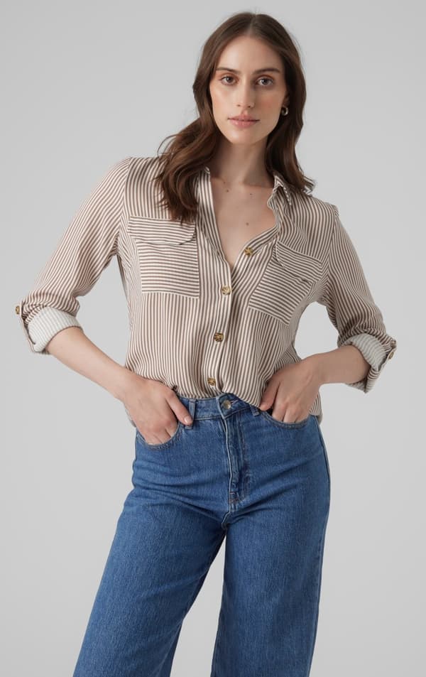 Vero Moda - vmBumpy LS Shirt