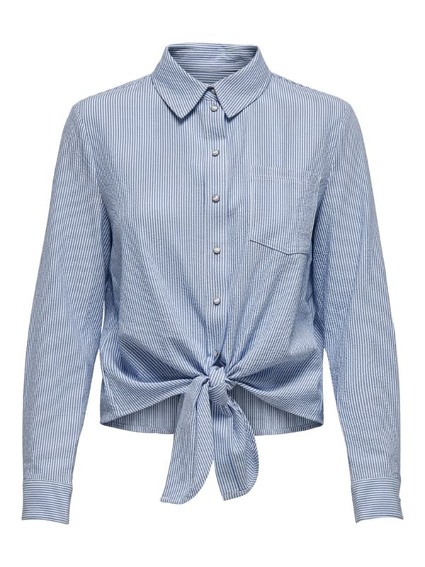 Only - onlLecey Stripe Knot Shirt