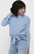 Miniatyrbild 1 av 11: Only - onlLecey Stripe Knot Shirt