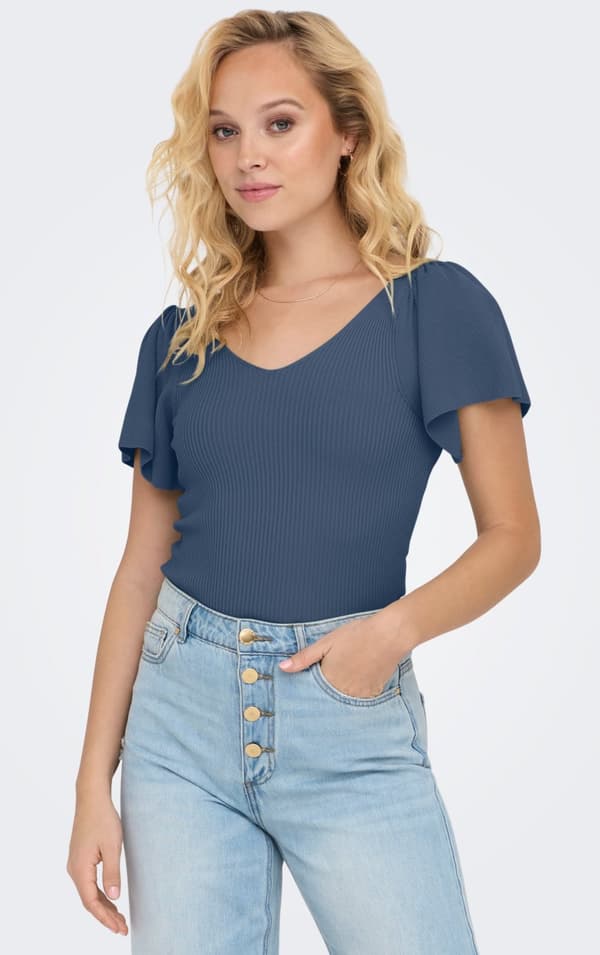 Only - onlLeelo SS Back Pullover
