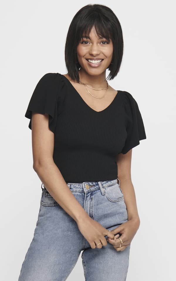 Only - onlLeelo SS Back Pullover