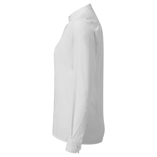 Premier Formell skjorta med Grandad Collar-krage för kvinnor och damer