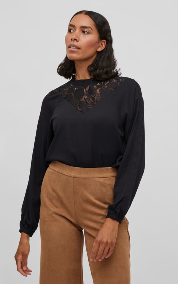 Vila - Visuvita LS Lace Top