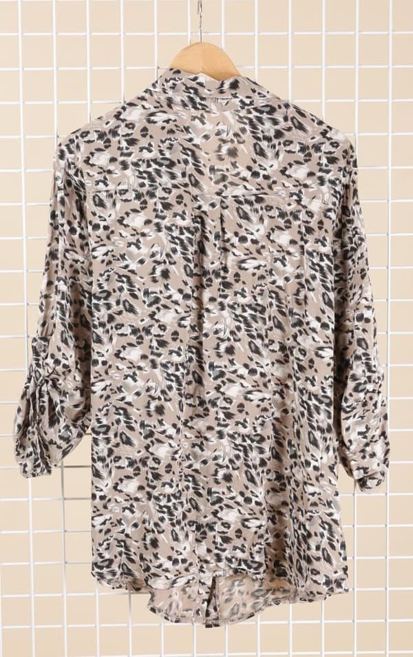 Chana - Skjorta CH114 Leopard
