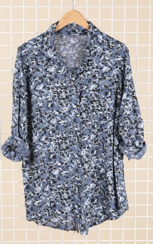 Chana - Skjorta CH114 Leopard
