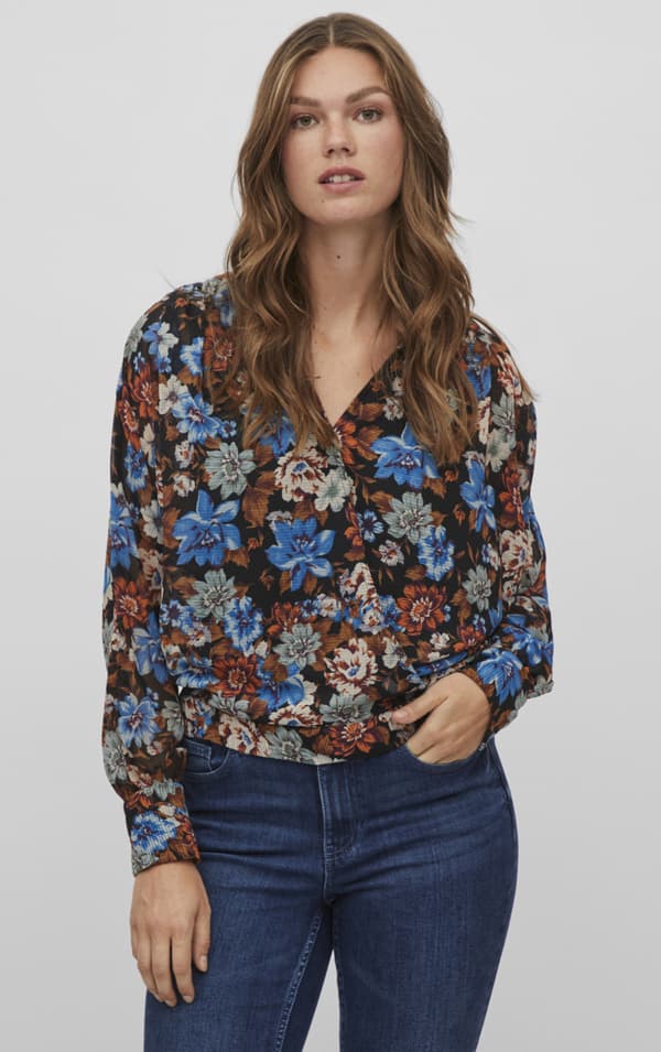 Vila - Vifanna Ala LS Wrap Top