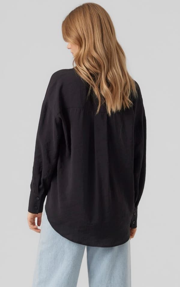 Vero Moda - vmQueeny LS Oversize Shirt