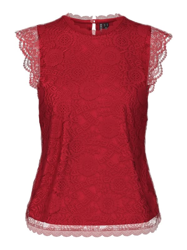 Pieces - pcOlline SL Lace Top