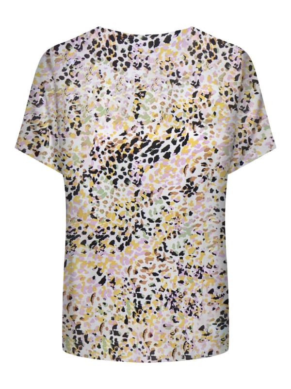 Jacqueline - jdyStarr SS V-neck Top Spray Animal