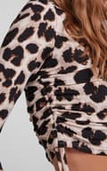 Miniatyrbild 3 av 4: Pieces - pcNala LS Crop Top