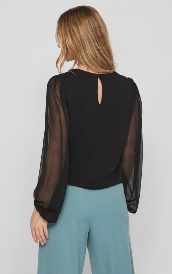 Vila - Vifalia O-neck LS Top
