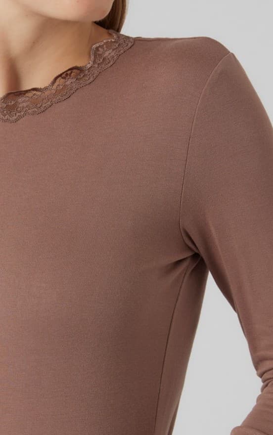 Vero Moda - vmRosa LS Highneck Top