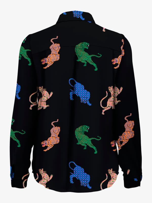 Only - onlAlma LS Shirt Power Tiger Print