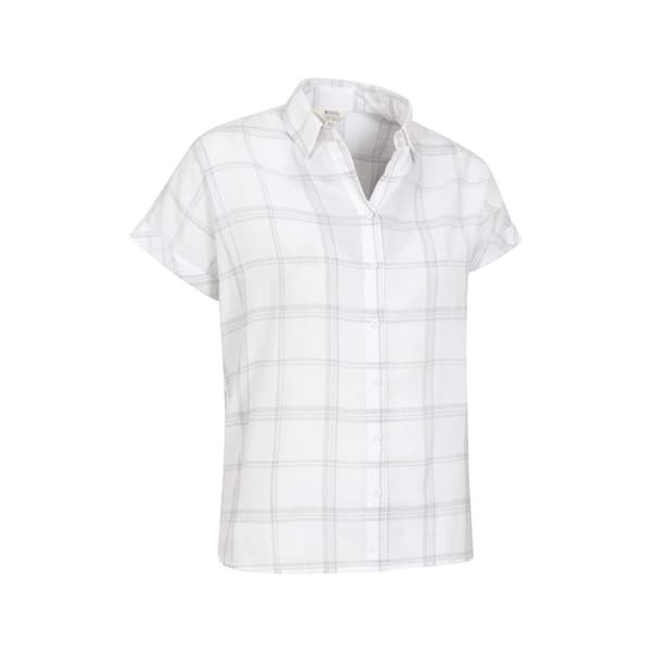 Mountain Warehouse Womens/Ladies Palm Checked Relaxed Fit Shirt