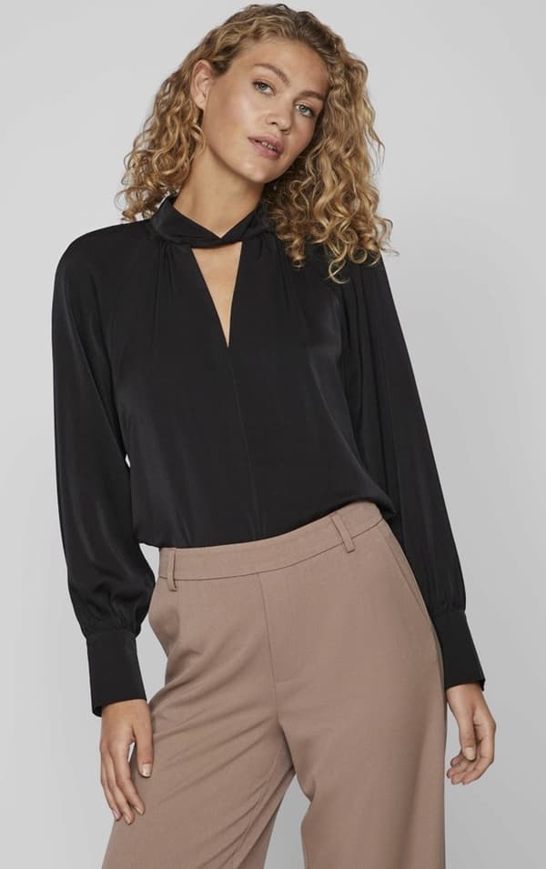 Vila - Vielma Halterneck LS Top