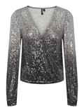 Miniatyrbild 4 av 4: Pieces - pcDelphia New Wrap Top