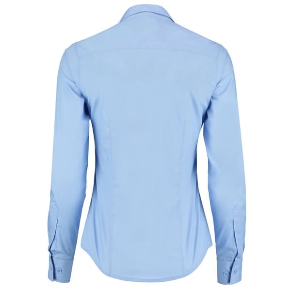 Kustom Kit Womens/Ladies Poplin Tailored Long-Sleeved Shirt