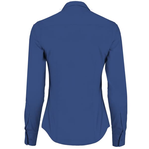 Kustom Kit Womens/Ladies Poplin Tailored Long-Sleeved Shirt