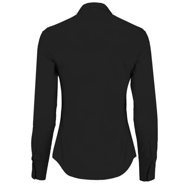 Kustom Kit Långärmad skjorta i skräddarsydd poplin för damer/damer