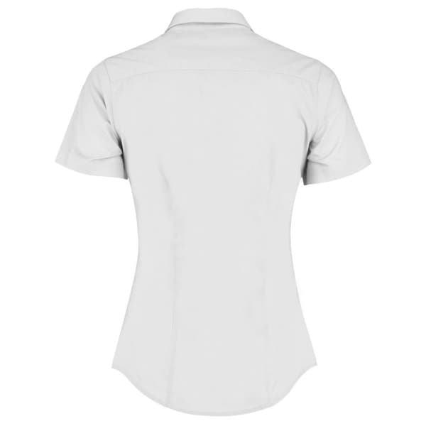 Kustom Kit Womens/Ladies Poplin Tailored Short-Sleeved Shirt