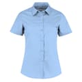 Miniatyrbilde 1 av 2: Kustom Kit Womens/Ladies Poplin Tailored Short-Sleeved Shirt