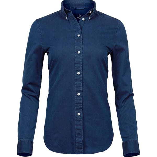 Tee Jays Twill skjorte til kvinder/damer