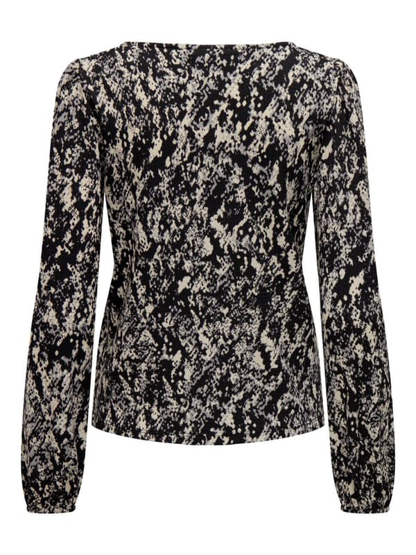 Jacqueline - jdyClaude LS Top Snake Print