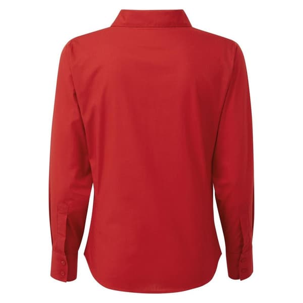 Premier Womens/Ladies Long-Sleeved Shirt
