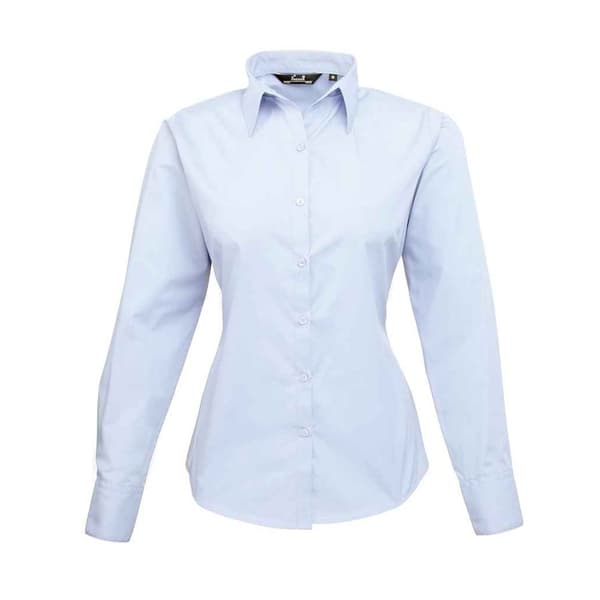Premier Womens/Ladies Long-Sleeved Shirt