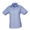 Pikkukuva 1 / 2: Premier Womens/Ladies Poplin Short-Sleeved Blouse