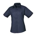 Pikkukuva 1 / 2: Premier Womens/Ladies Poplin Short-Sleeved Blouse
