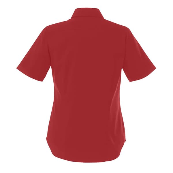 Premier Womens/Ladies Poplin Short-Sleeved Blouse