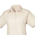 Miniatyrbilde 2 av 2: Premier Womens/Ladies Poplin Short-Sleeved Blouse