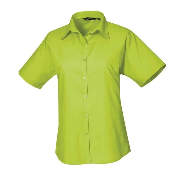 Premier Kortärmad blus i poplin för damer/damer