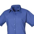 Pikkukuva 2 / 2: Premier Womens/Ladies Poplin Short-Sleeved Blouse