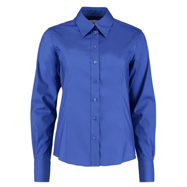 Kustom Kit Womens/Ladies Premium Oxford Tailored Long-Sleeved Shirt