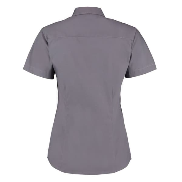 Kustom Kit Womens/Ladies Premium Oxford Tailored Short-Sleeved Shirt